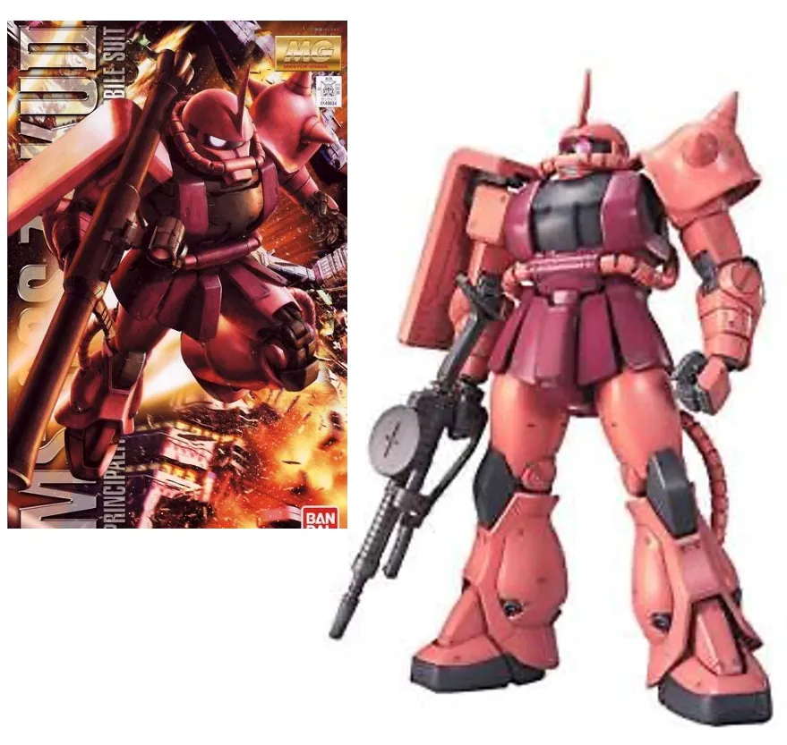 GUNDAM - Model Kit - Master Grade - MS-06S Char's Zaky Ver. 2.0 - 18CM